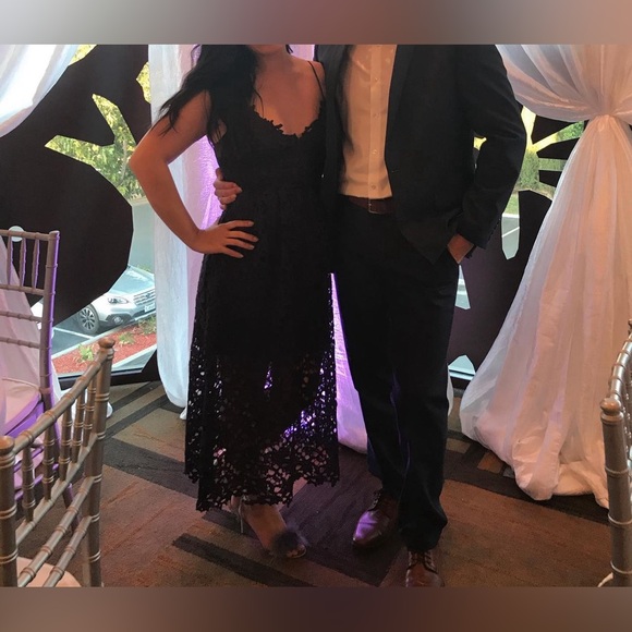 ASTR the Label Lace Midi Dress - Eggplant - Picture 3 of 3